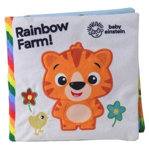 Baby Einstein Rainbow Farm Soft Book